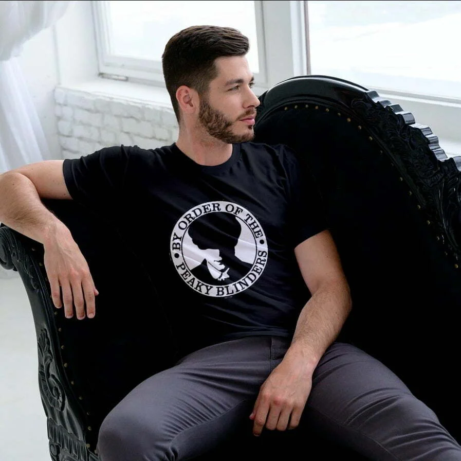 Peaky Blinders Men's Printed Round Neck T-shirt