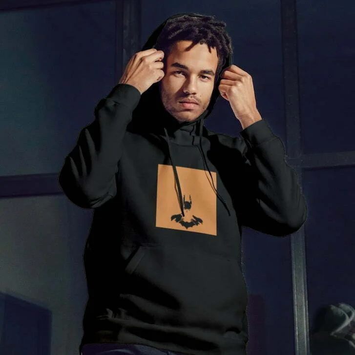 The Amazing Batman Hoodie - Classic Men's Comfortable Colour Blocked Hoodie